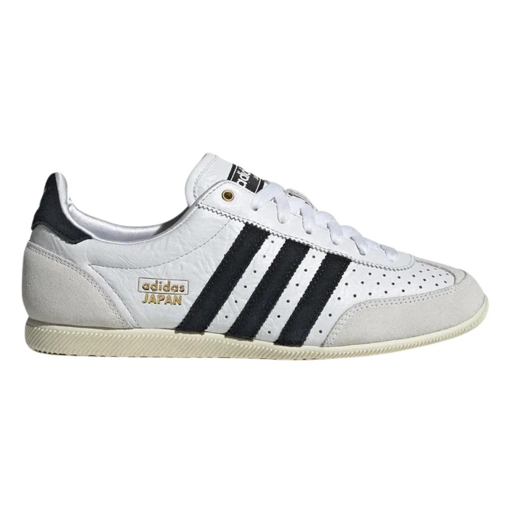 Adidas Women's Japan Cloud White/Core Black/Gold Metallic 7
